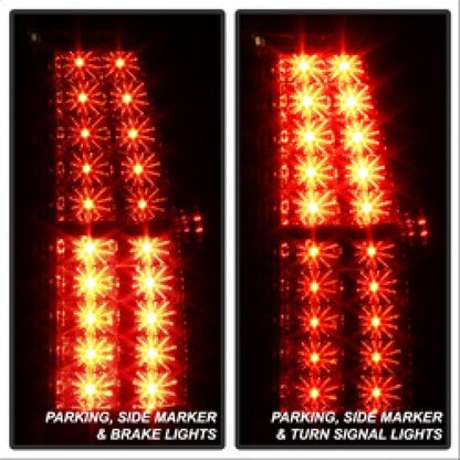 Spyder Chevy Suburban/GMC Yukon/Yukon Denali 07-14 LED Tail Lights Red Clear ALT-YD-CSUB07-LED-RC 5002150 5002150 Photo - Unmounted