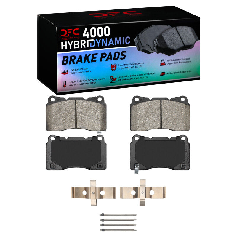 DFC DFC 4000 HybriDynamic Brake Pads Brakes, Rotors & Pads Brake Pads - OE main image