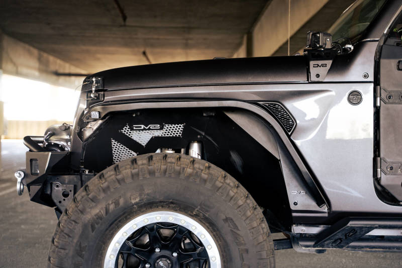 DV8 Offroad 18-23 Jeep Wrangler JL Slim Fender Flares FDJL-07