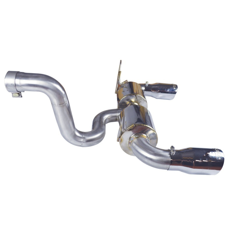 Injen 18-20 Jeep Wrangler JL L4-2.0L Turbo / V6-3.6L SS Axle-back Exhaust - Polished SES5005P SES5005P Photo - Unmounted