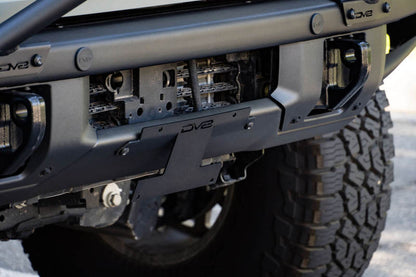 DV8 Offroad 21-22 Ford Bronco Factory Front Bumper Licence Relocation Bracket - Front LPBR-01 LPBR-01 User 2
