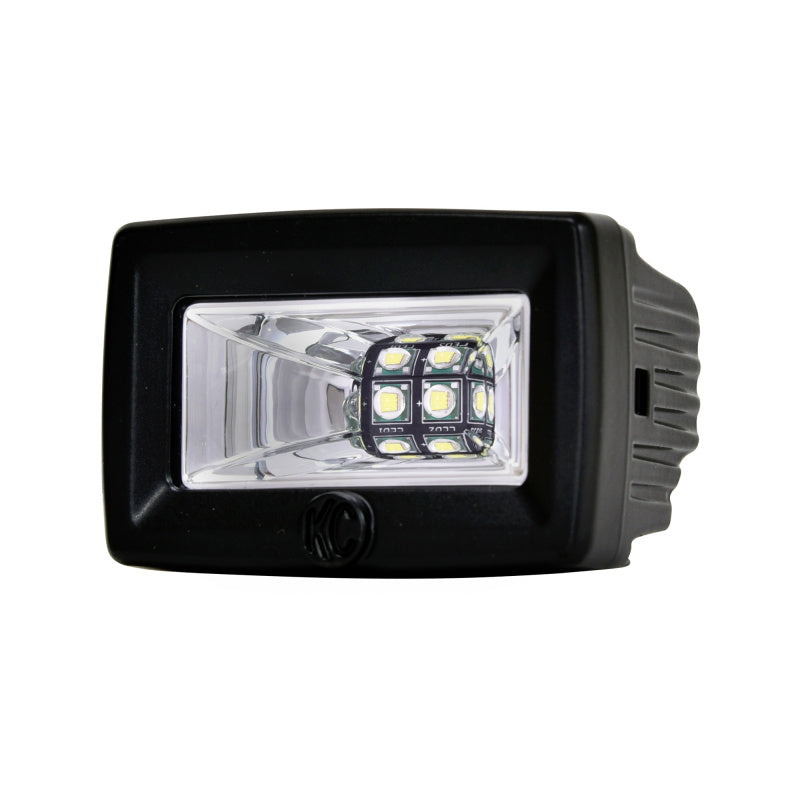 KC HiLiTES C-Series C2 LED 2in. Backup Area Flood Light 20w (Single) - Black 1519 1519 User 1