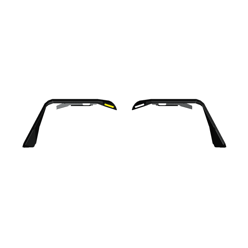 Road Armor 07-18 Jeep Wrangler JK Stealth Front Fender Flare Body Armor w/LED DRL - Tex Blk 507AFF0B 507AFF0B Photo - Primary