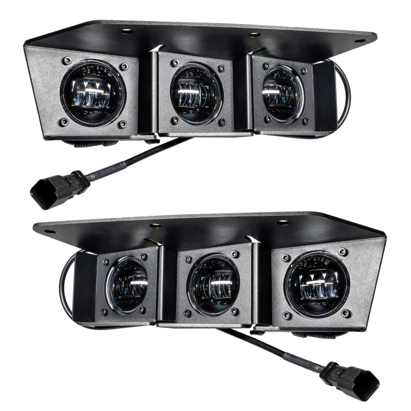 ORACLE Lighting 21-22 Ford Bronco Triple LED Fog Light Kit for Steel Bumper - White 5890-001 5890-001 Photo - out of package