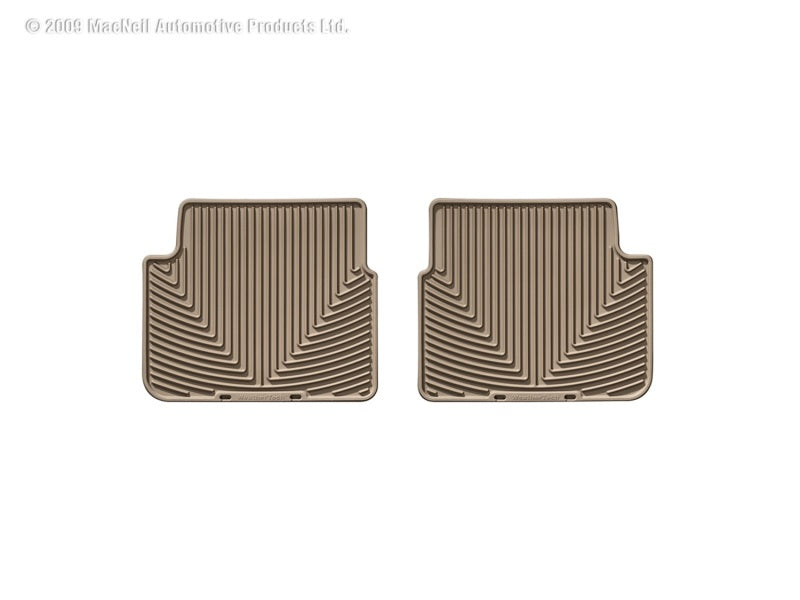 WeatherTech 09-13 Toyota Corolla Rear Rubber Mats - Tan W80TN W80TN Photo - Primary