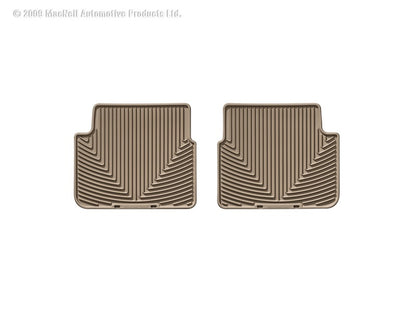 WeatherTech 09-13 Toyota Corolla Rear Rubber Mats - Tan W80TN W80TN Photo - Primary