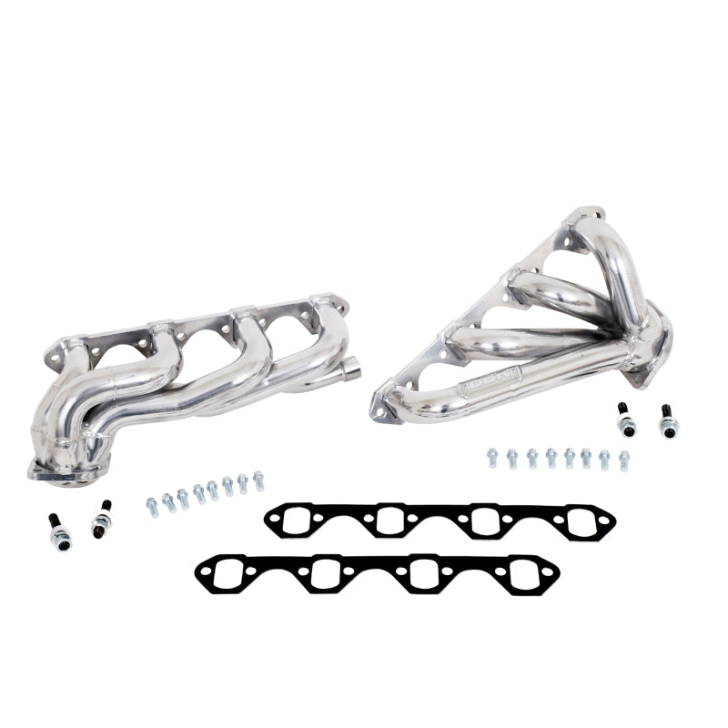 BBK Performance 87-95 Ford F-150 351 1-5/8 Shorty Headers (Ceramic Coated) 35110 Photo - Primary