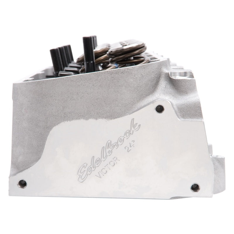 Edelbrock Race Cyl Head Musi CNC BBC Victor 24Deg Complete 61409 61409 Photo - Unmounted
