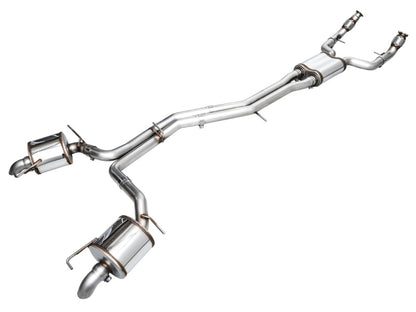 AWE Tuning AWE Audi 2019-2023 C8 A6/A7 3.0T Touring Edition Cat-back Exhaust- Turn Downs 3015-31003 3015-31003 Photo - Primary