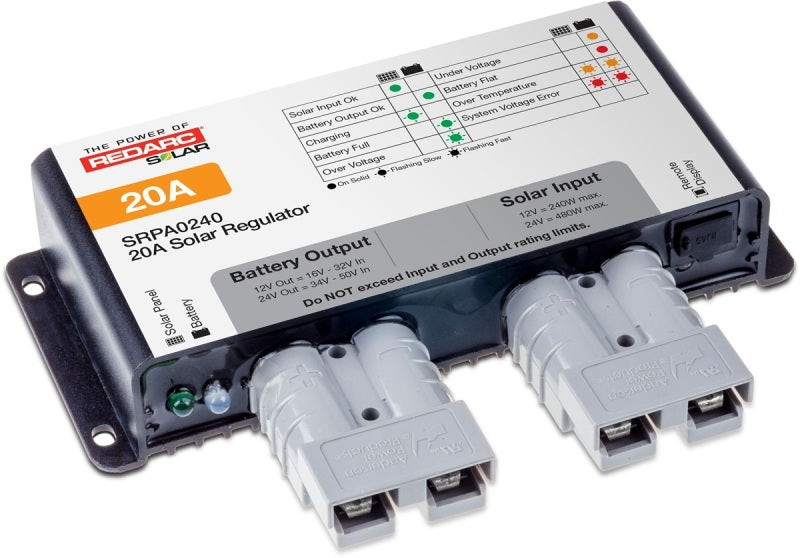 REDARC Solar Regulator w/Anderson Connect - 20A SRPA0240 SRPA0240 User 1