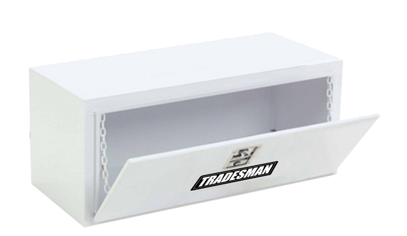 Tradesman Steel Underbody Truck Tool Box (24in.) - White 86224