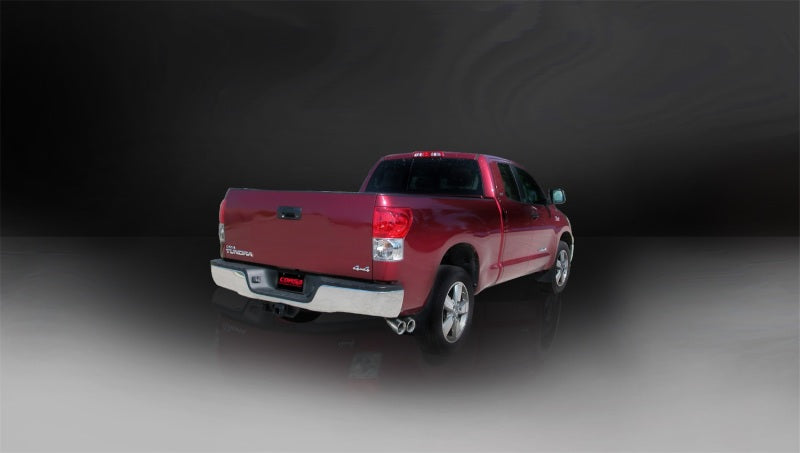 Corsa Performance 07-08 Toyota Tundra Double Cab/Crew Max 5.7L V8 Polished Sport Cat 14577 Photo - Mounted