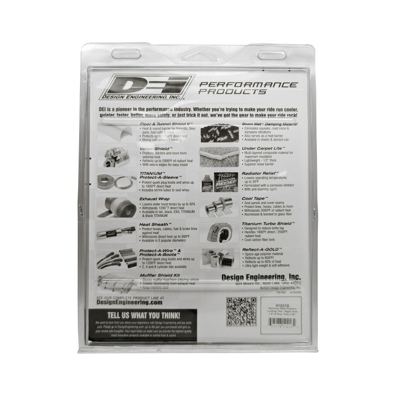 DEI Stainless Steel Positive Locking Tie Eight 1/4in (7mm) x 9in and Four 7mm x 20in 10216 10216 Photo - Unmounted