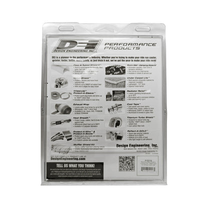 DEI Stainless Steel Positive Locking Tie Eight 1/4in (7mm) x 9in and Four 7mm x 20in 10216 10216 Photo - Unmounted