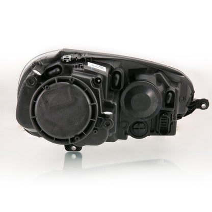 ANZO 2006-2009 Volkswagen Us Rabbit Crystal Headlight Black (Halogen Only) 121542 121542 Photo - Primary
