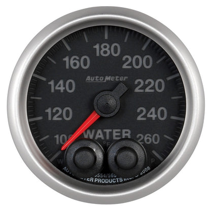 Autometer 2-1/16" Water Temperature, 100-260 °F, Stepper Motor, Elite 5654 Photo - Primary