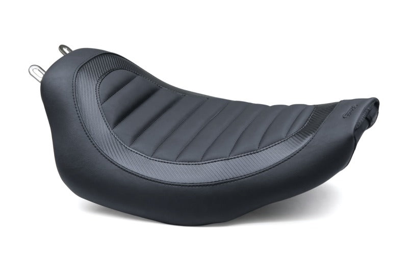 Mustang Motorcycle Mustang 82-00 Harley FXR Jody Perewitz Design Solo Seat (Frame Mounted) - Black 76991 76991 Photo - Primary