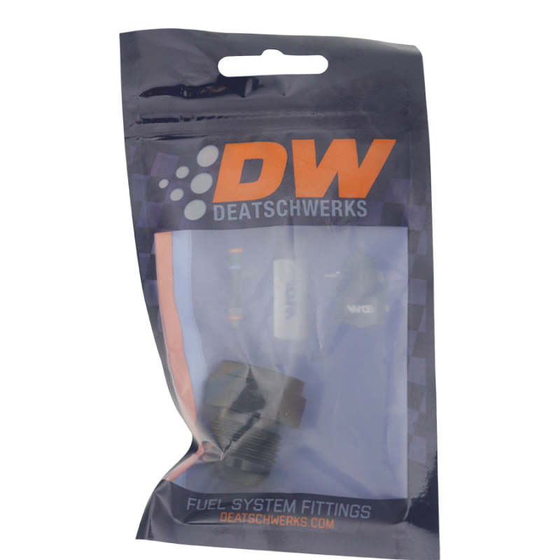 DeatschWerks 8AN Female Flare to 10AN Male Flare Expander - Anodized Matte Black 6-02-0223-B 6-02-0223-B Photo - lifestyle view