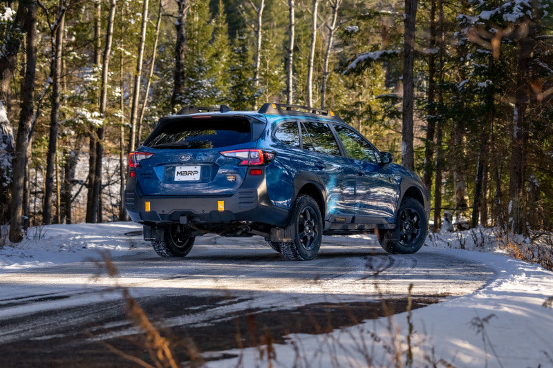 MBRP 20-23 Subaru Outback XT/ Wilderness 2.4L Turbo T304 SS 2.5in Dual Axle-Back Exhaust System S4812304 S4812304 Photo - Mounted