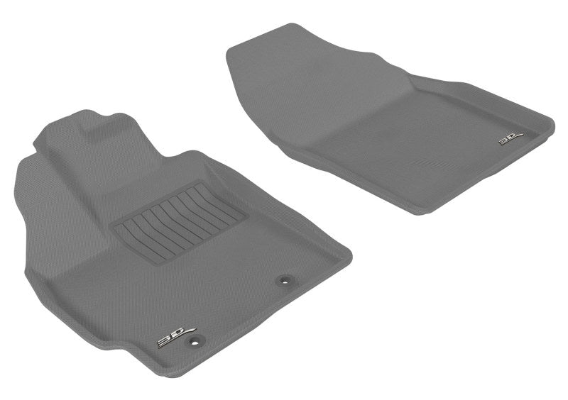 3D MAXpider 2010-2011 Toyota Prius Kagu 1st Row Floormat - Gray L1TY04011501 L1TY04011501 Photo - Primary