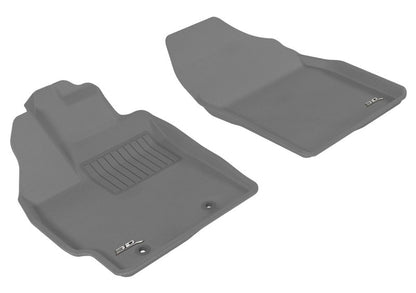 3D MAXpider 2010-2011 Toyota Prius Kagu 1st Row Floormat - Gray L1TY04011501 L1TY04011501 Photo - Primary