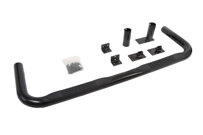 Dee Zee Deezee Universal Tubes - 3In Round Universal - Black Steel ExtCab DZ3700291 DZ3700291 User 1