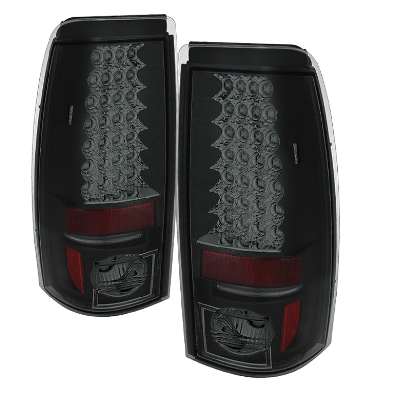 Spyder Chevy Silverado 1500 99-02 (Not Fit Stepside) LED Tail Lights Blk Smke ALT-YD-CS99-LED-BSM 5078063 5078063 Photo - Primary