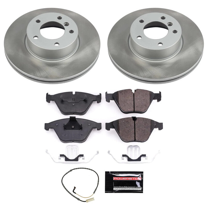 PowerStop Power Stop 2008 BMW 328xi Front Semi-Coated Rotor Kit SC4678 SC4678 Photo - Primary