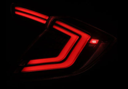 AlphaRex 16-21 Honda Civic Hatchback / Type-R FK8 Nova-Series LED Tail Lights (Pair) - Black 676020 676020 User 5