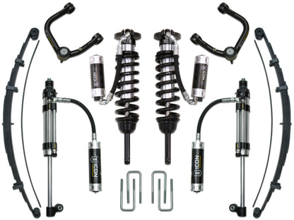 ICON 05-15 Toyota Tacoma 0-3.5in/16-17 Toyota Tacoma 0-2.75in Stg 10 Suspension System w/Tubular Uca K53010T K53010T Photo - Primary