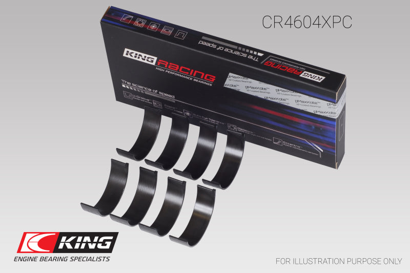 King Engine Bearings King Ford 2.3L Duratec Mazda L3-VDT MZR Turbo (Size 0.05) pMaxLote Connecting Rod Bearing Set CR4604XPC0.5 CR4604XPC0.5 User 1