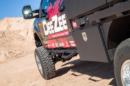Dee Zee Deezee 99-23 Chevrolet/GMC/Dodge/Ford Full Size Truck Hex Series - Reg Cab Side Steps (Txt Blk) DZ66301TB DZ66301TB Photo - Mounted