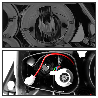 Spyder BMW E90 3-Series 06-08 Projector LED Halo Amber Reflctr Rplc Bulb Smke PRO-YD-BMWE9005-AM-SM 5009029 5009029 User 1