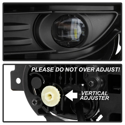 Spyder 17-18 Mazda CX-5 OEM Style Full LED Fog Light w/Switch - Clear (FL-MCX52017-LED-C) 9043352 9043352 Photo - Unmounted