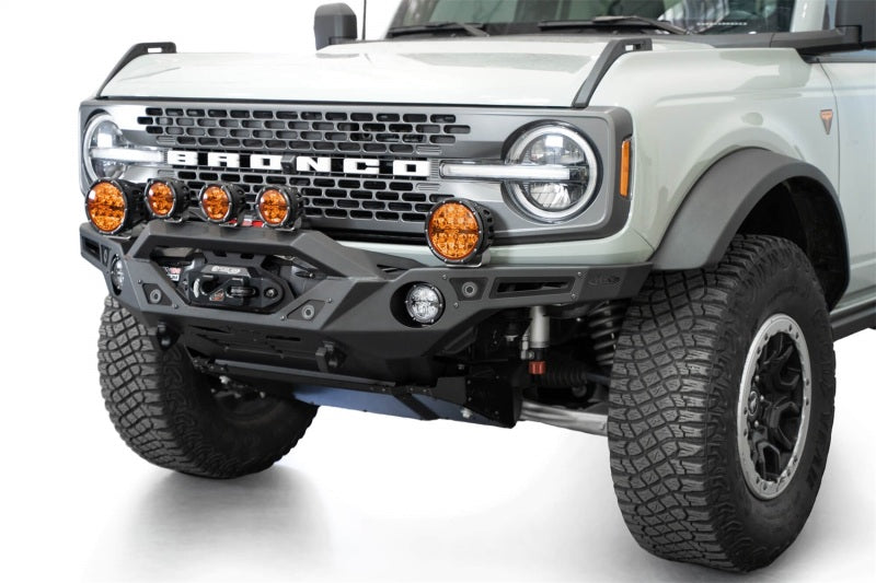 Addictive Desert Designs 21-23 Ford Bronco Krawler Front Bumper F230311070102 F230311070102 Photo - Mounted