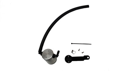 J&L 17-23 Honda CRV 1.5L Turbo Passenger Side Oil Separator 3.0 - Clear Anodized 3112P-C 3112P-C Photo - Primary