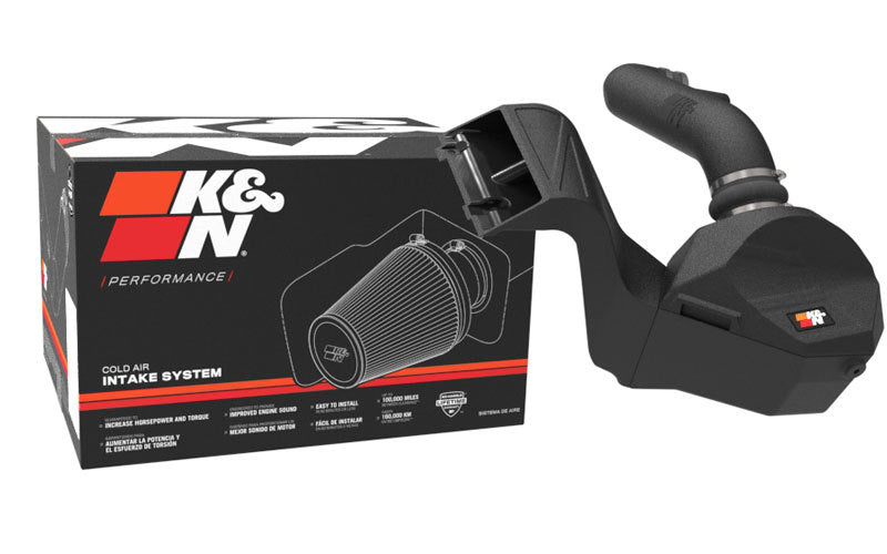 K&N Engineering K&N 63 Series AirCharger Performance Intake 2021+ Ford F150 5.0L V8 F/I 63-2616 63-2616 Photo - out of package