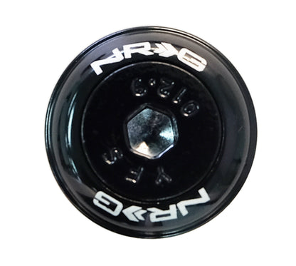 NRG Fender Washer Kit, Set of 8, Black w/ Color Matched Bolts, Rivets FW-800BK Photo - Primary