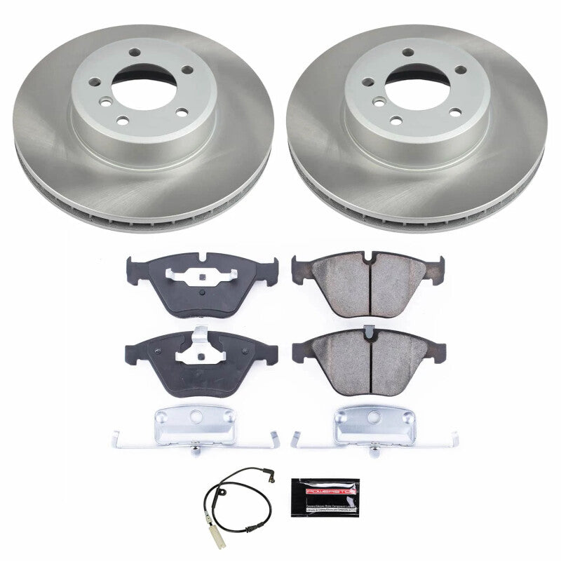 PowerStop Power Stop 2008 BMW 535xi Front Semi-Coated Rotor Kit SC2110 SC2110 Photo - Primary