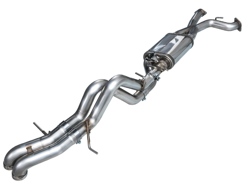AWE Tuning 22-24 Ford Bronco Raptor 4WD Dual BashGuards Cat-Back SwitchPath Exhaust (No Tips) 3025-31327 3025-31327 Photo - Primary