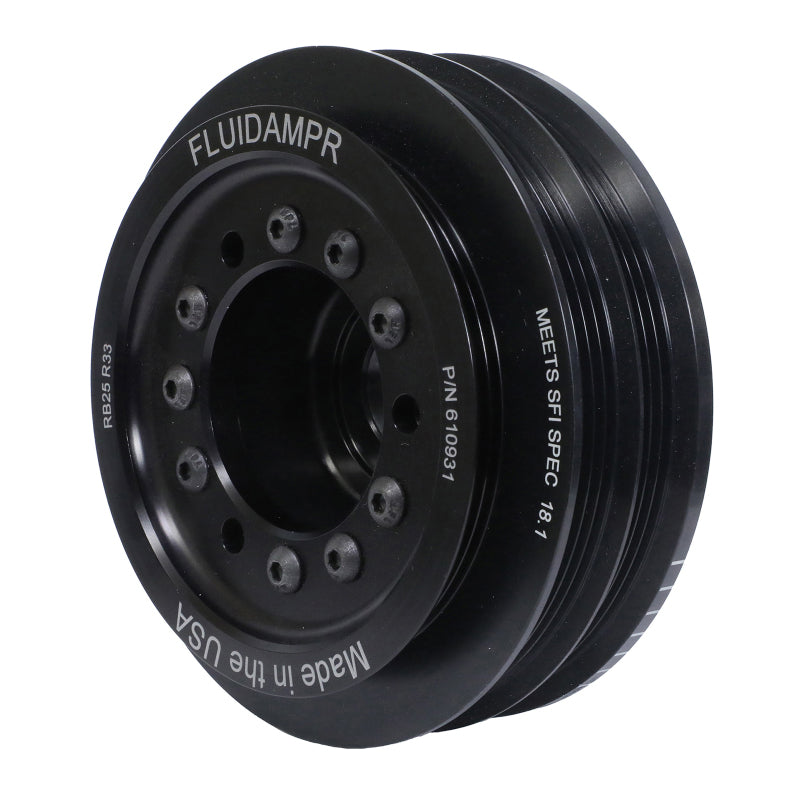 Fluidampr 94-99 Nissan Skyline R33 RB25DET (Non NEO) Steel Internally Balanced Damper 610931 610931 User 5