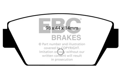 EBC Disc Brake Pad Set DP2576 Photo - Primary