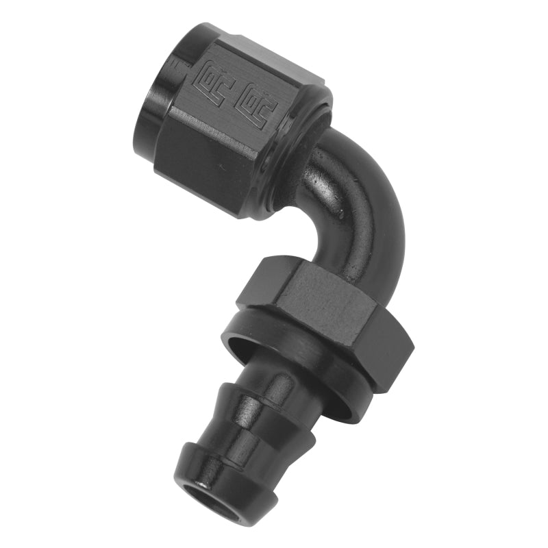 Russell -6 AN 90° Twist-Lok Hose End - Black 624163 Photo - Primary
