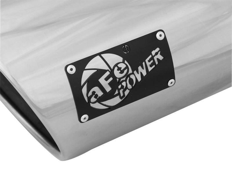 aFe MACH Force-Xp 5in 304 Stainless Steel Exhaust Tip: 5 In x 7 Out x 15L 49T50702-P15 Photo - Unmounted