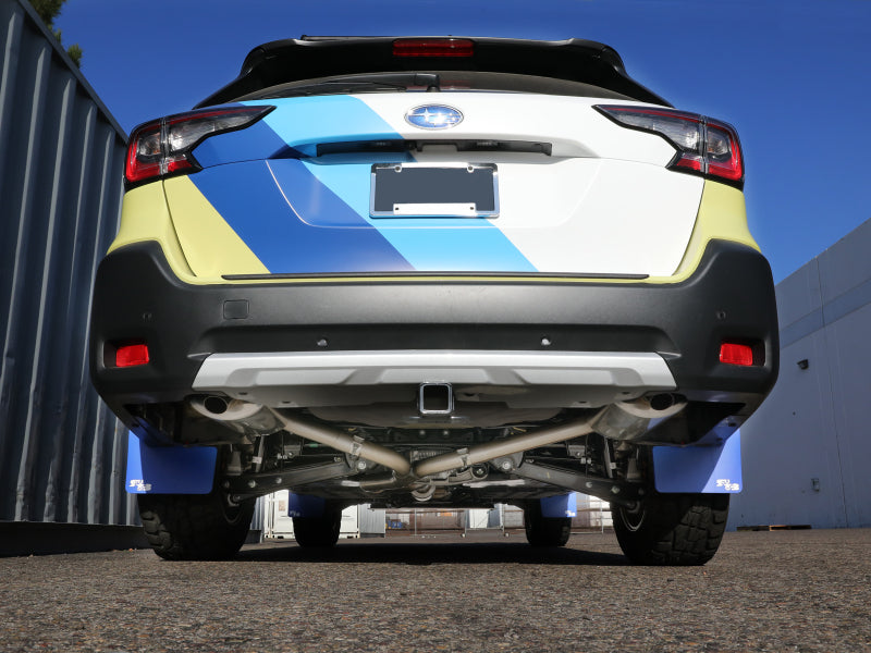 aFe Subaru Outback 20-23 H4-2.4L Takeda 2-1/2 IN to 2-1/4 IN 304 Stainless Steel Cat-Back Exhaust 49-36805 49-36805 Photo - Mounted