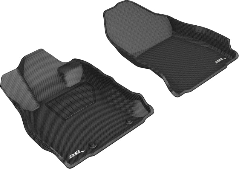 3D MAXpider 2019-2020 Subaru Forester Kagu 1st Row Floormat - Black L1SB02411509 L1SB02411509 Photo - Primary