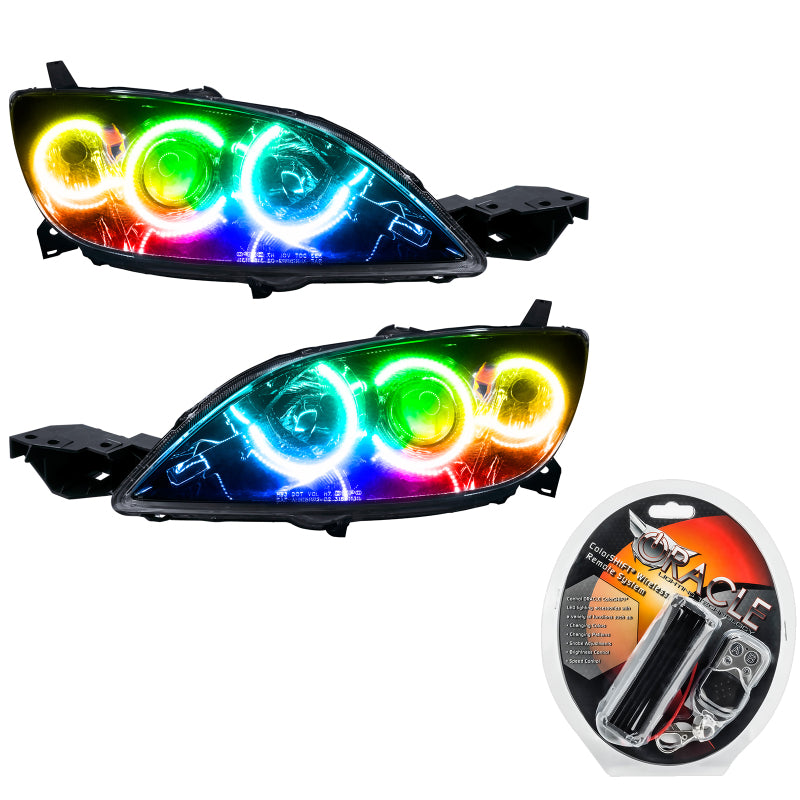 ORACLE Lighting Oracle 04-09 Mazda 3 SMD HL - Hatchback - Halogen Style - ColorSHIFT 7086-330 7086-330 Photo - Primary