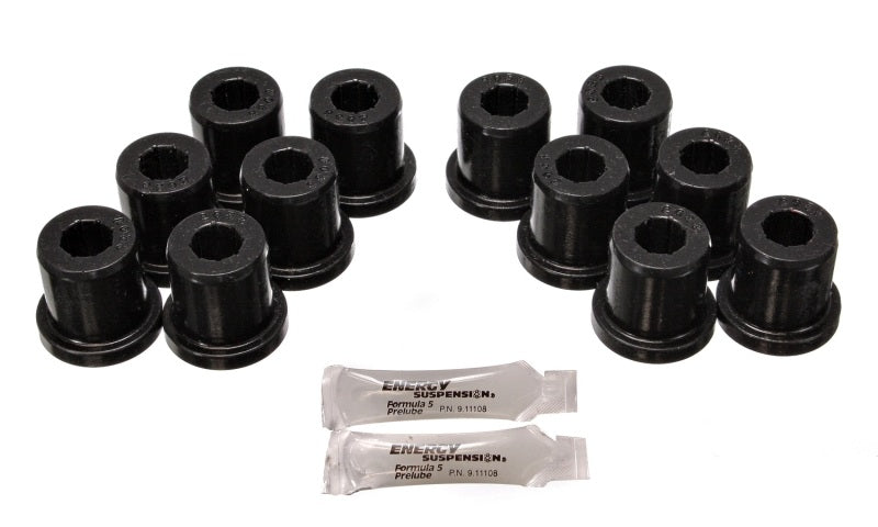 Energy Suspension Leaf Spring Bushing Set Black Toyota Land Cruiser Base 1981-1989 8.2106G Photo - Primary