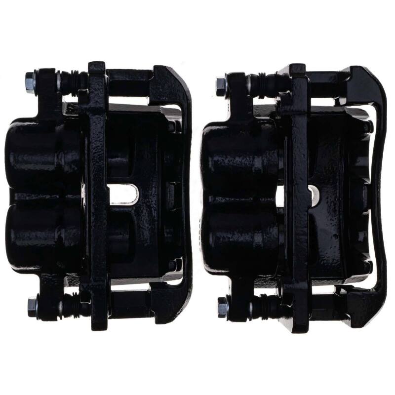 PowerStop Power Stop 04-05 Ford F-150 Front Black Caliper - Pair w/Bracket S4860BLK S4860BLK Photo - out of package