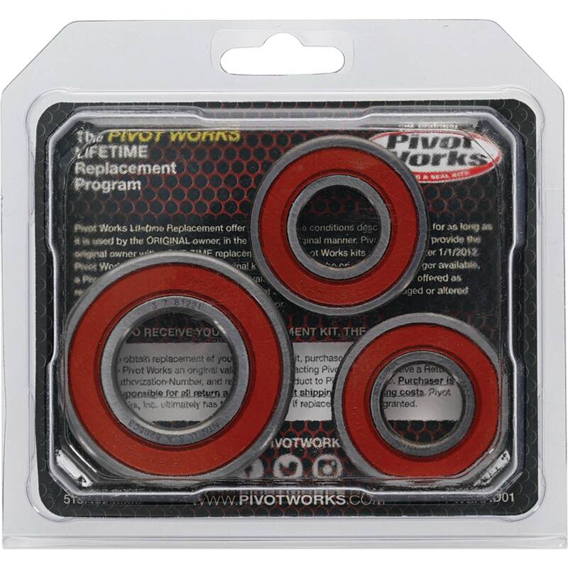 Pivot Works Suzuki Wheel Bearing Kit Premium Bearings 25-1609-P 25-1609-P Photo - Primary